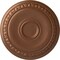 Ekena Millwork Caputo Ceiling Medallion (Fits Canopies up to 6"), Hand-Painted Polished Copper, 24 1/4"OD x 1 1/2"P CM24CAPOS - alternate 1